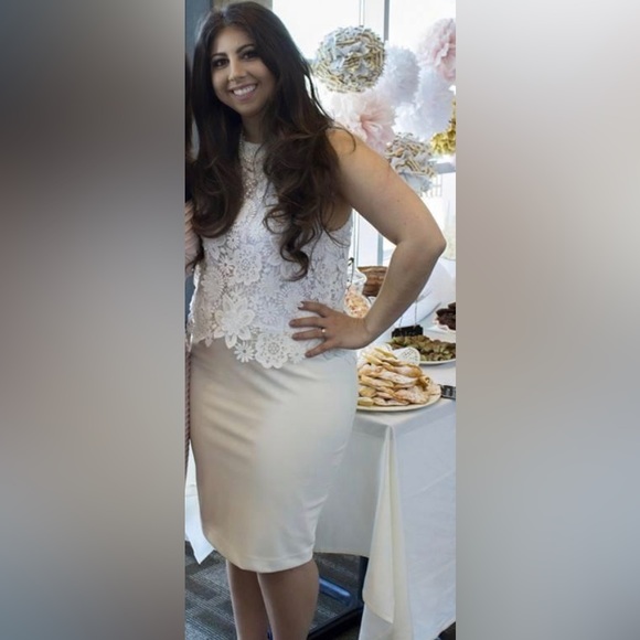 Topshop Lace Crop Top - Picture 4 of 4